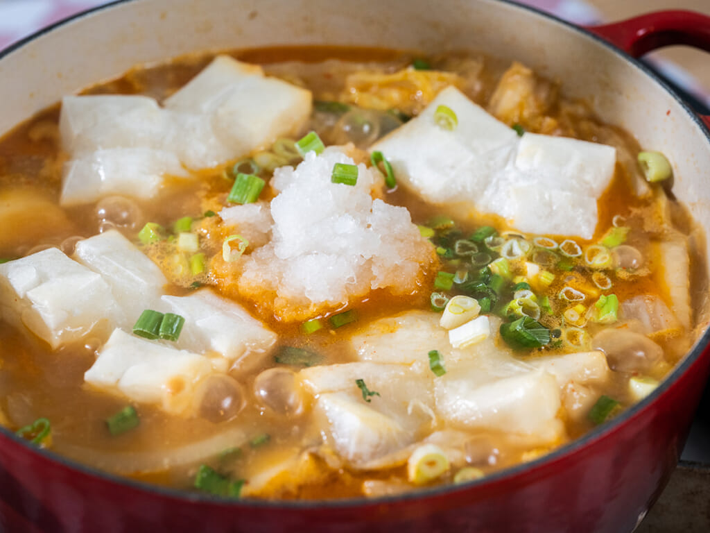 味噌泡菜年糕鍋