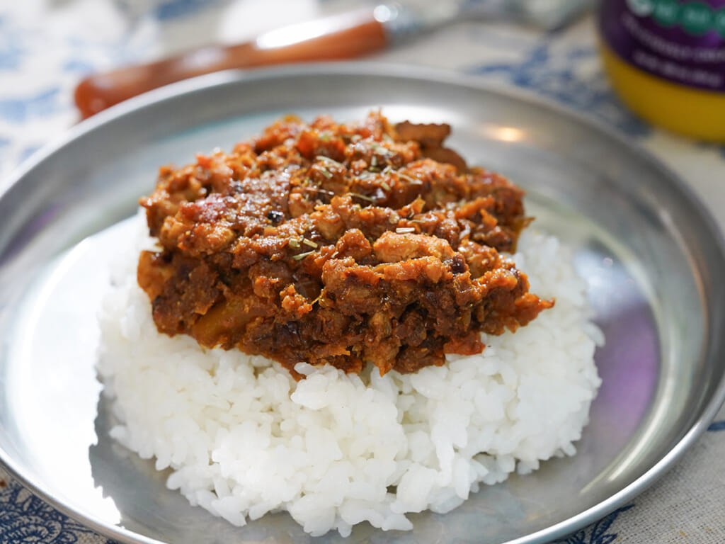 無水奶油肉末乾咖哩