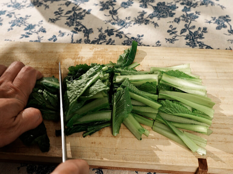 剝皮辣椒青菜炒蛋 步驟1