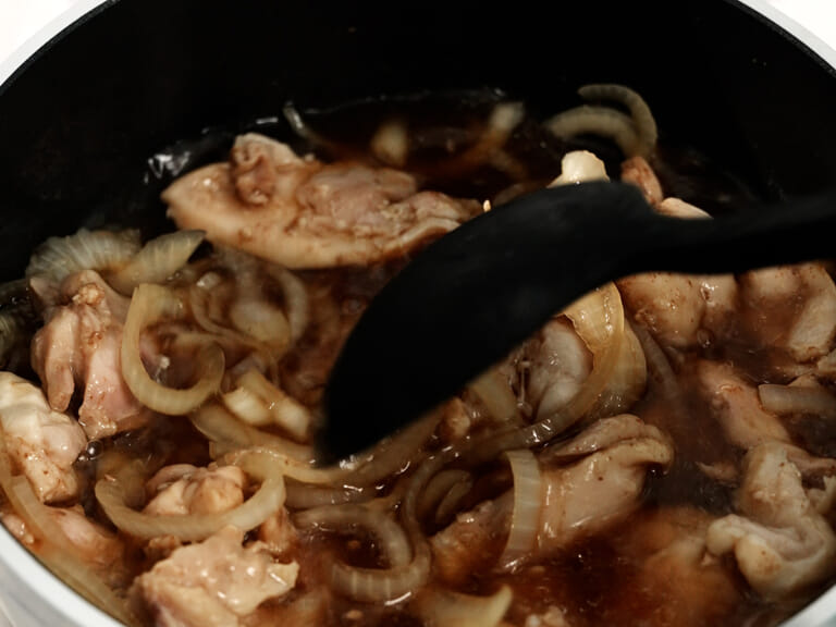 鹽麴親子丼 步驟3