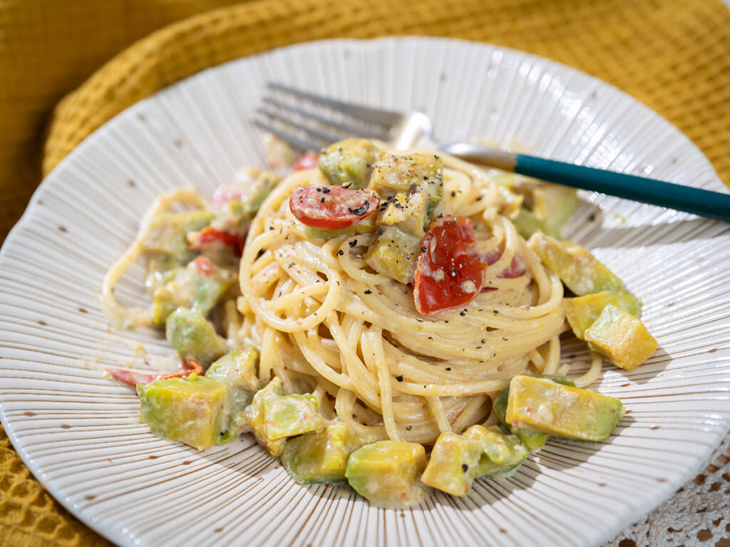 酪梨豆奶義大利麵