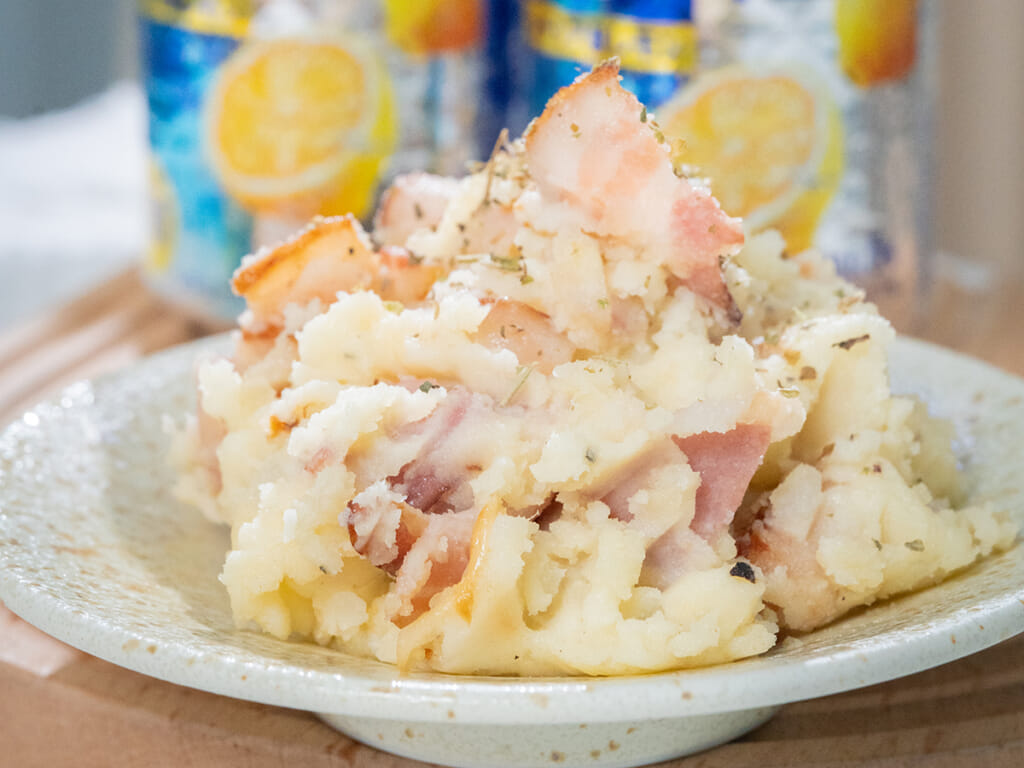 濃厚系，蒜味培根馬鈴薯沙拉