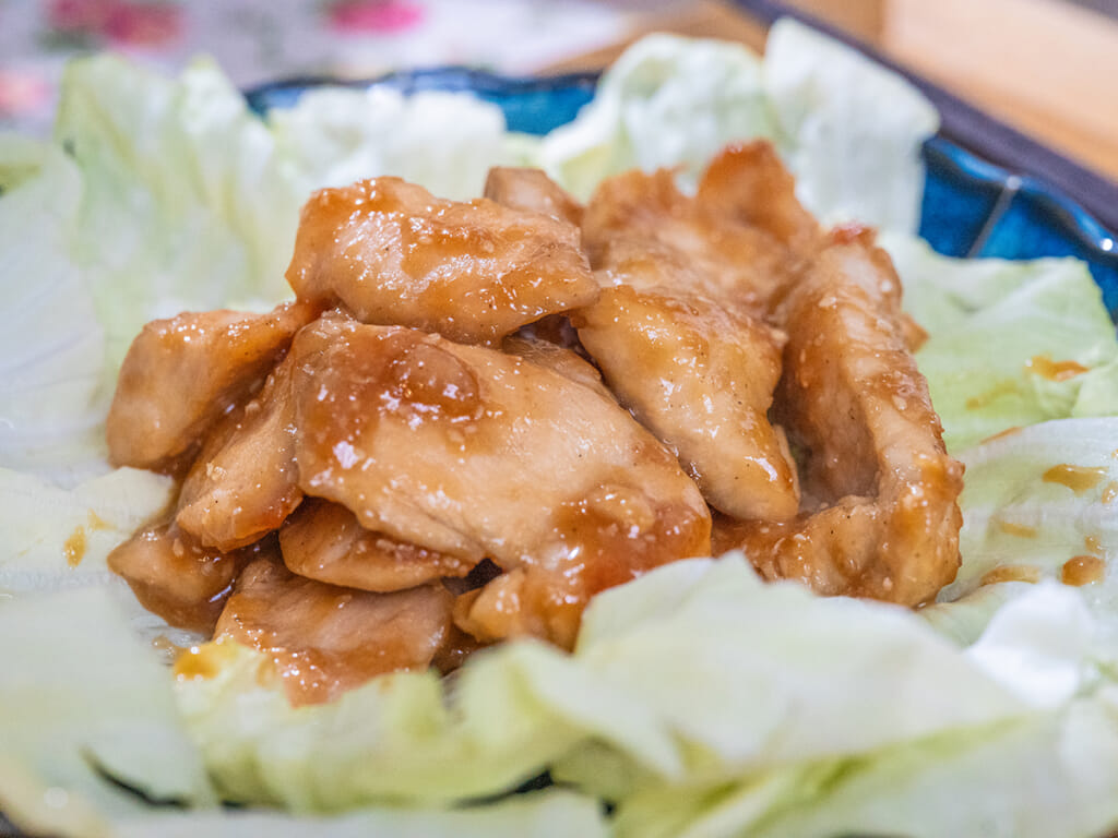 糖醋胡麻燒雞胸，軟嫩的秘訣