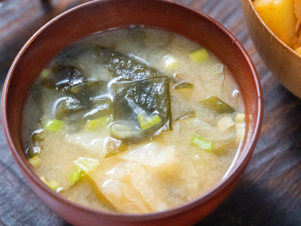 高麗菜馬鈴薯味噌湯