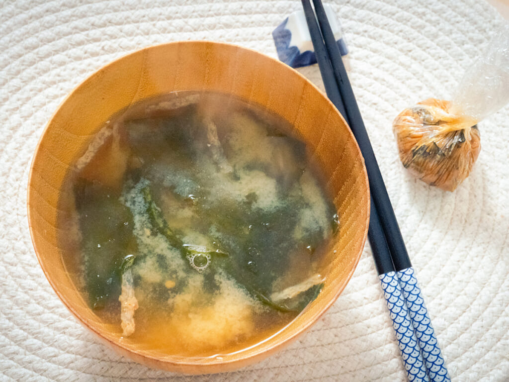 味噌球，自製即時湯包