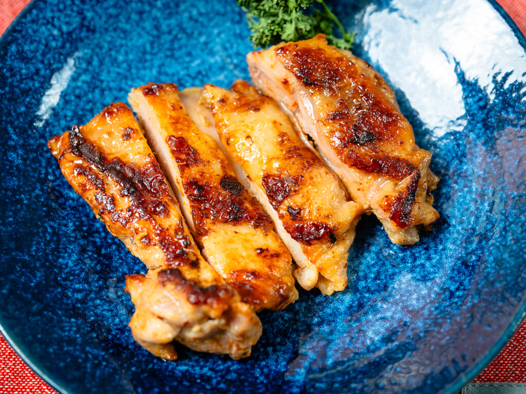 味噌漬烤雞腿排