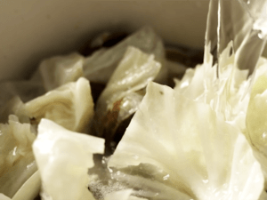 高麗菜蒜香蛤蜊湯