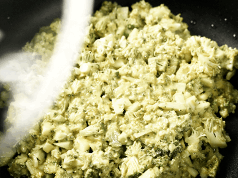 美味口感突破！花椰菜大阪燒 步驟4