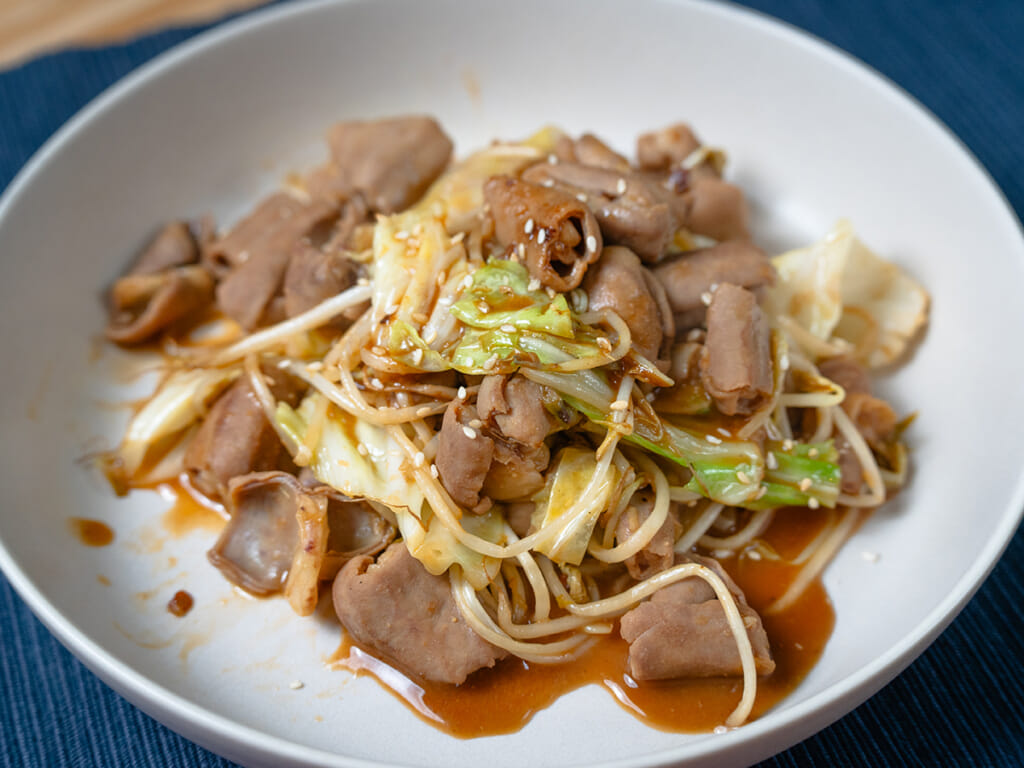 味噌炒豬腸，大小腸處理方法