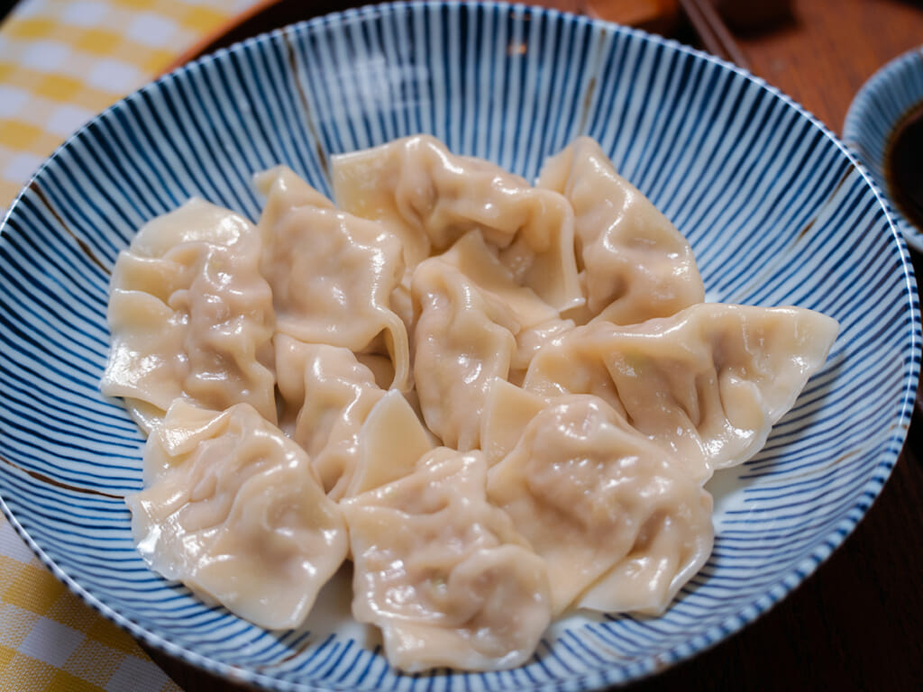剝皮辣椒白菜水餃
