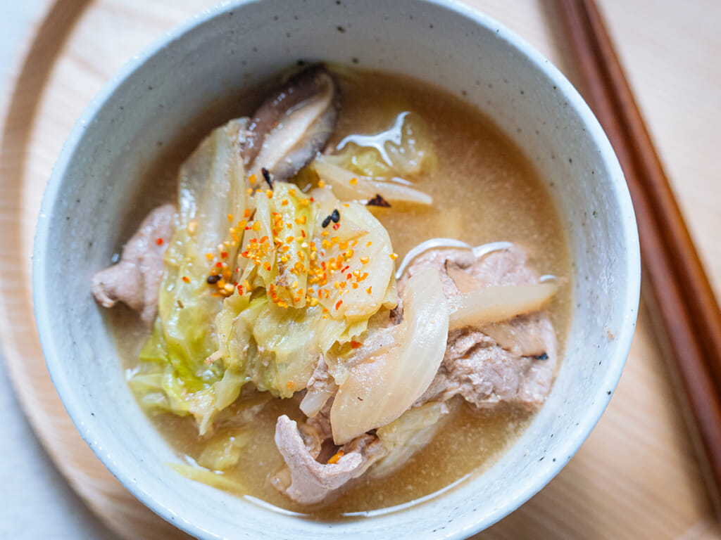 高麗菜滿料豚汁