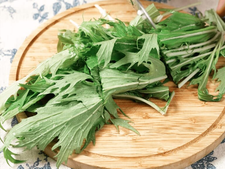 梅干水菜鮪魚沙拉 步驟1