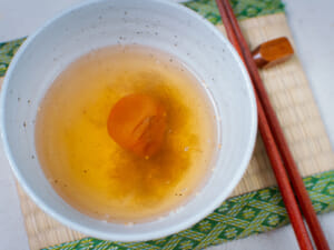 昆布絲梅子清湯(お吸い物)