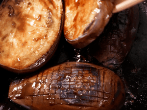 蒲燒茄子蓋飯