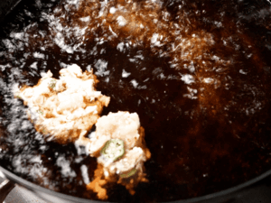 秋葵雞肉丸湯