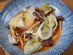 高麗菜高湯煮