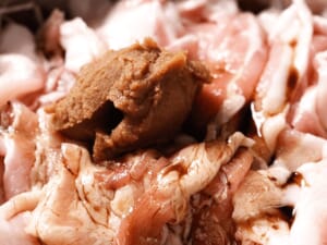 濃郁蔥花豬肉湯
