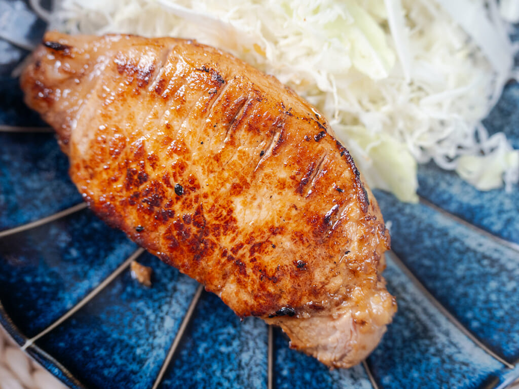 蒜香醬油醃豬排