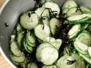 爽鮮的鹽昆布小黃瓜