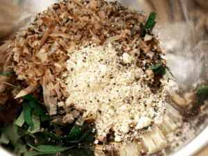 紫蘇和風蛋醬義大利麵