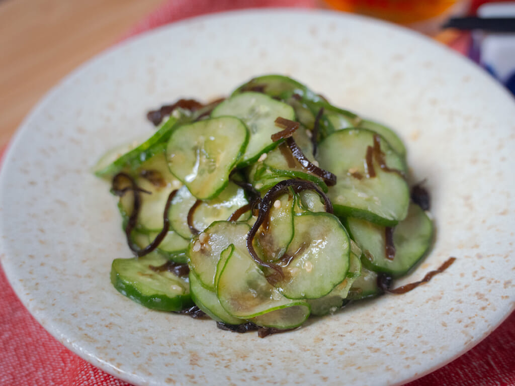 爽鮮的鹽昆布小黃瓜