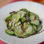 爽鮮的鹽昆布小黃瓜