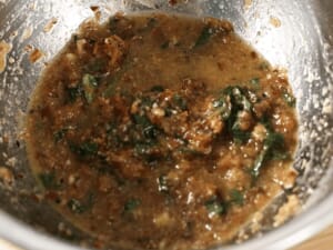 紫蘇和風蛋醬義大利麵