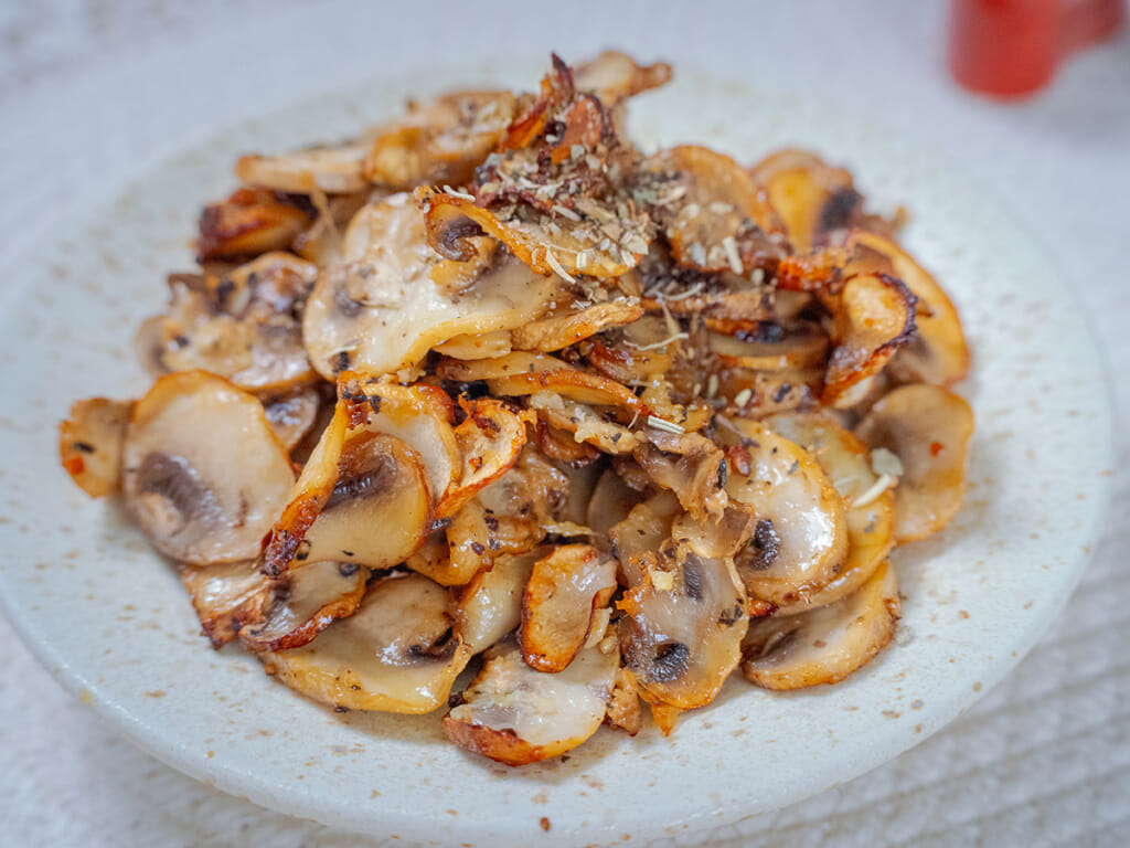 蒜香起司炸洋菇片