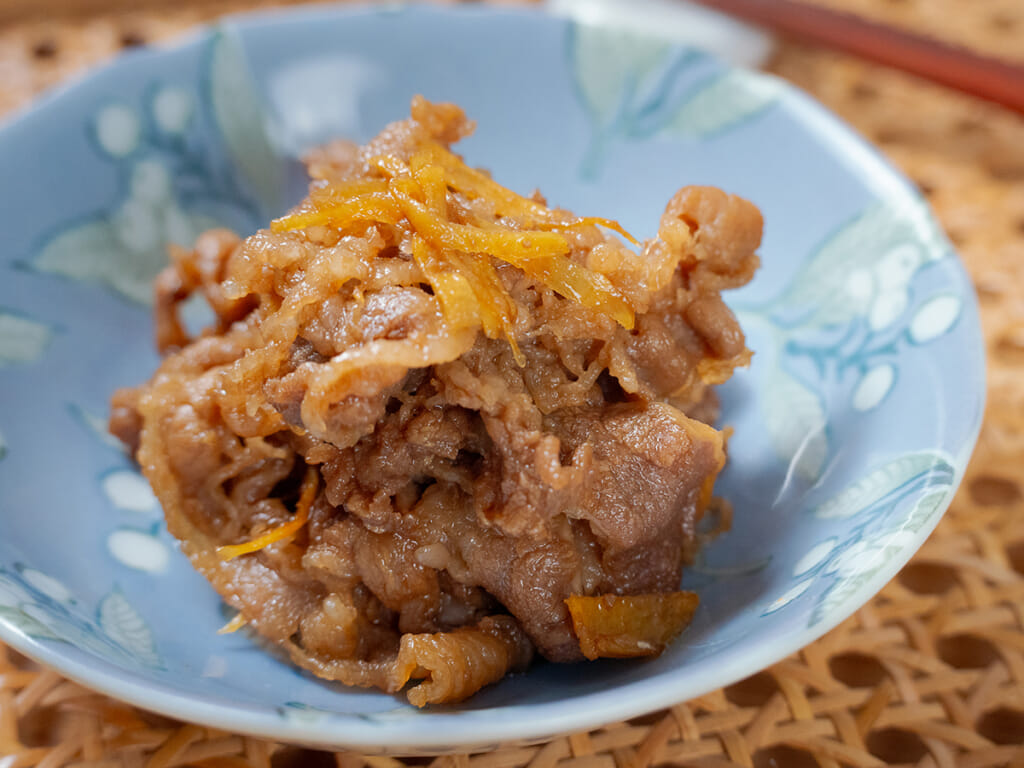 日式常備菜，牛肉時雨煮