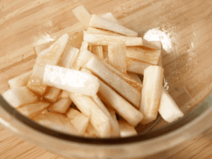 滑生蛋拌山藥小菜