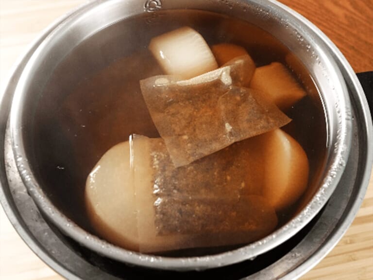 鮮甜白蘿蔔關東煮 步驟9