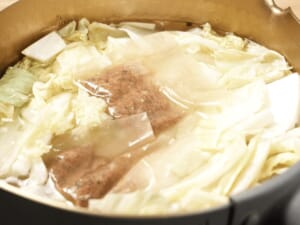 白菜豚汁味噌湯