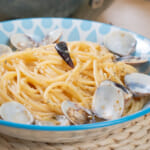 奶油高湯蛤蠣義大利麵