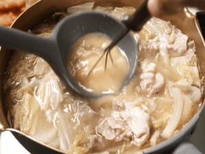 白菜豚汁味噌湯