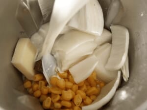 豆漿機做綿密玉米濃湯