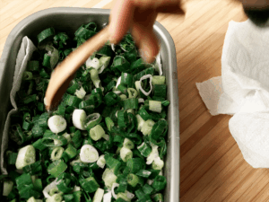 不結塊、好取用的「冷凍蔥花」製作重點