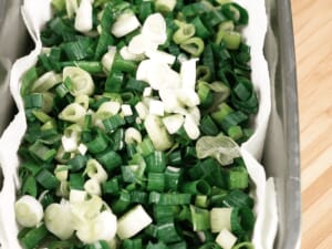 不結塊、好取用的「冷凍蔥花」製作重點