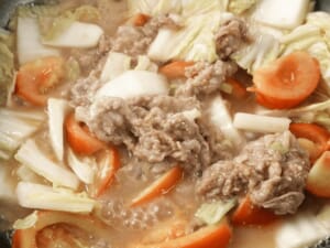 番茄牛肉燴白菜