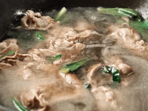 蔥豬南蠻蕎麥麵