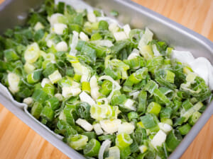 不結塊、好取用的「冷凍蔥花」製作重點