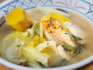 甘甜鯛魚味噌湯