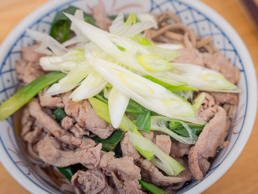 蔥豬南蠻蕎麥麵