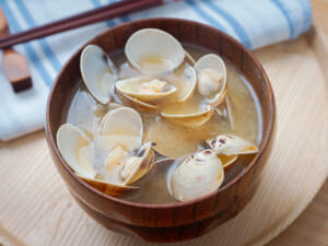 蛤蠣奶油味噌湯