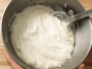 熱量剩1/3，鹽麴優格仿乳酪起司
