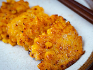 焦香爆甜玉米煎餅
