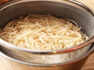 毛豆鹽昆布冷義大利麵